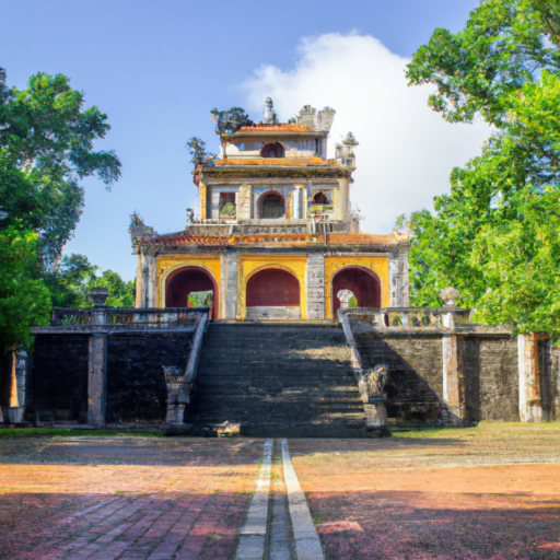 El templo de la diosa madre en Hue