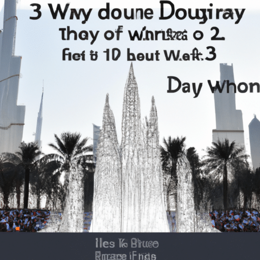 Ver un espectáculo de fuentes en el Dubai Fountain